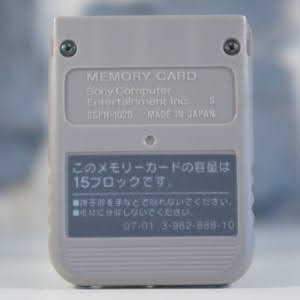 Playstation Memory Card (gray) (02)